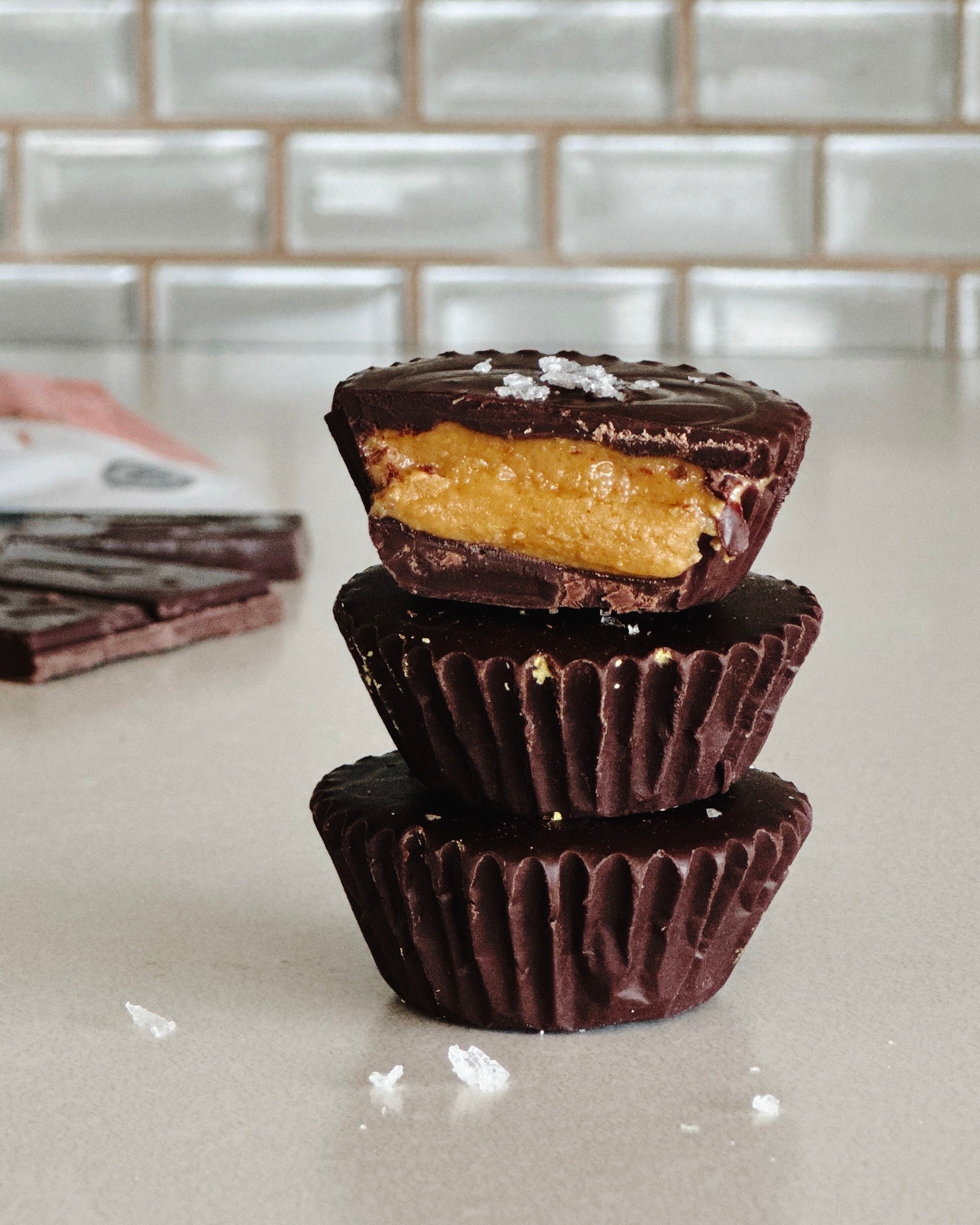 Adaptogenic Healthy Peanut Butter Cups