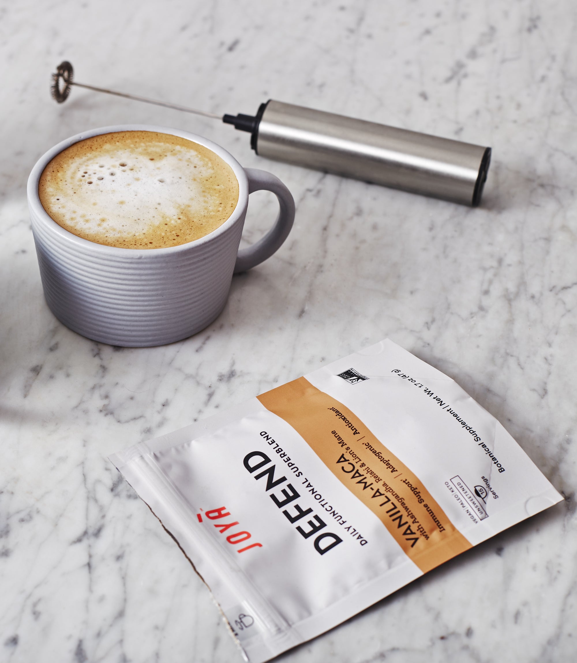 Adaptogenic SuperCoffee featuring Defend Superblend