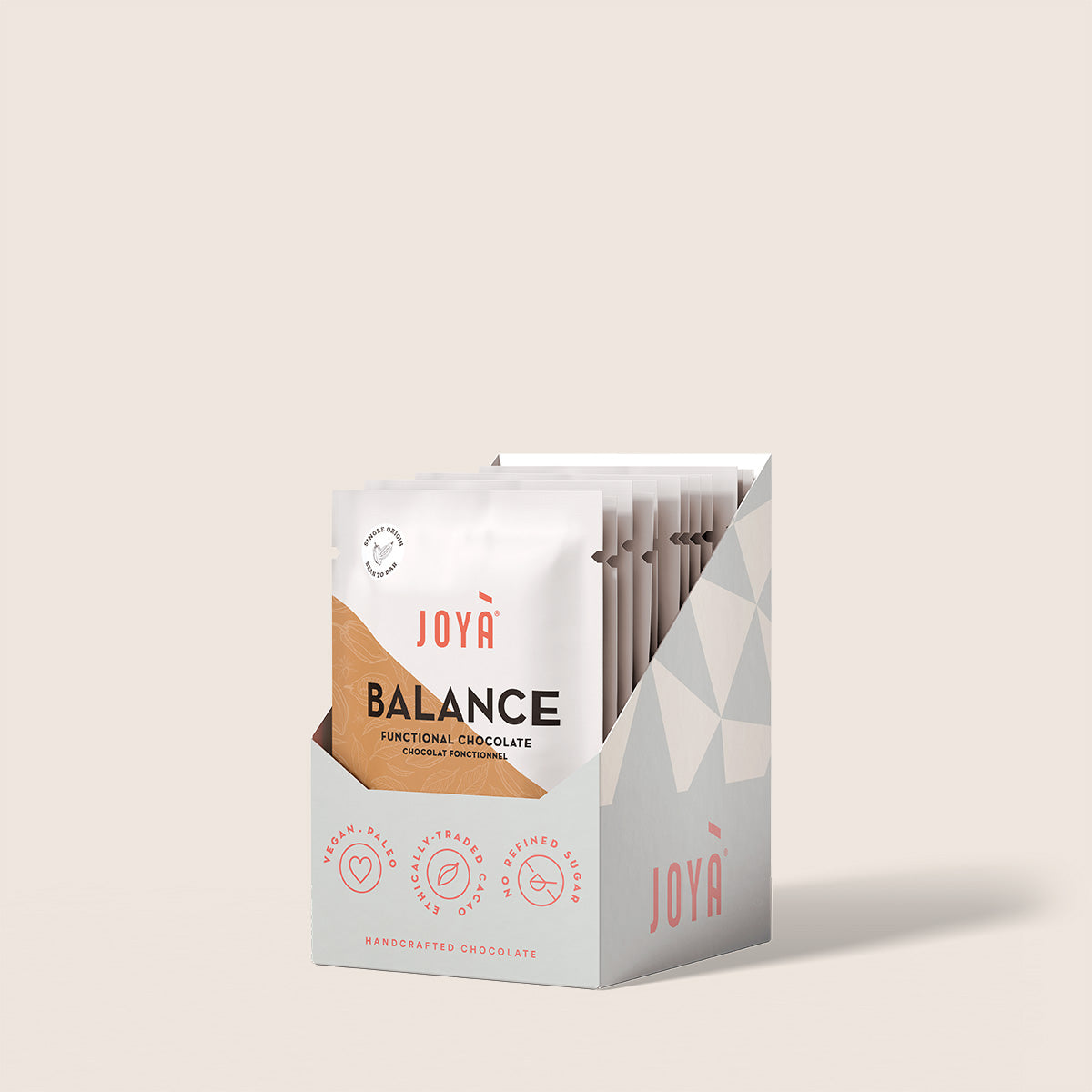 Balance Chocolate Bars in 12 pack box
