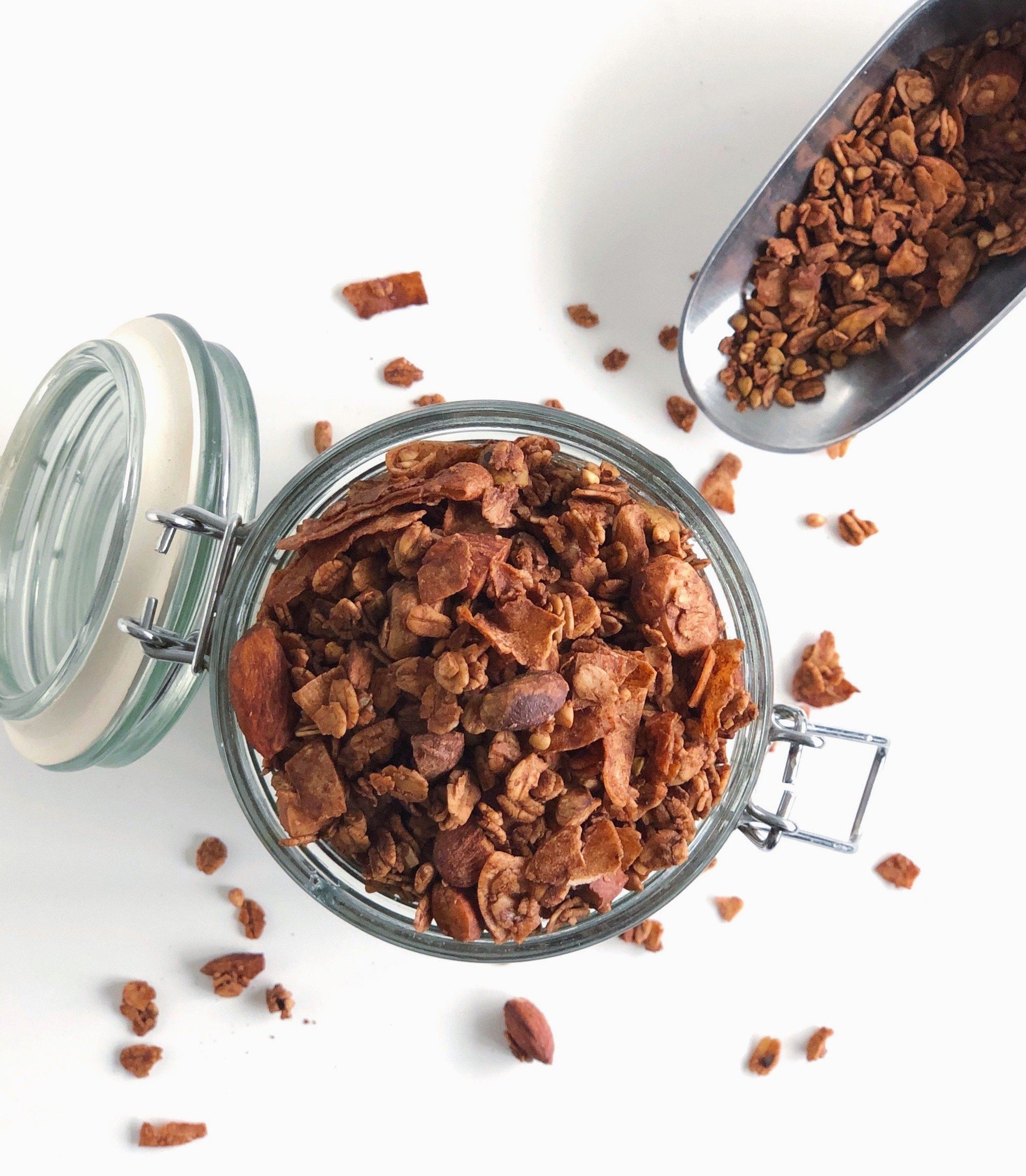 Chocolate Tahini Granola