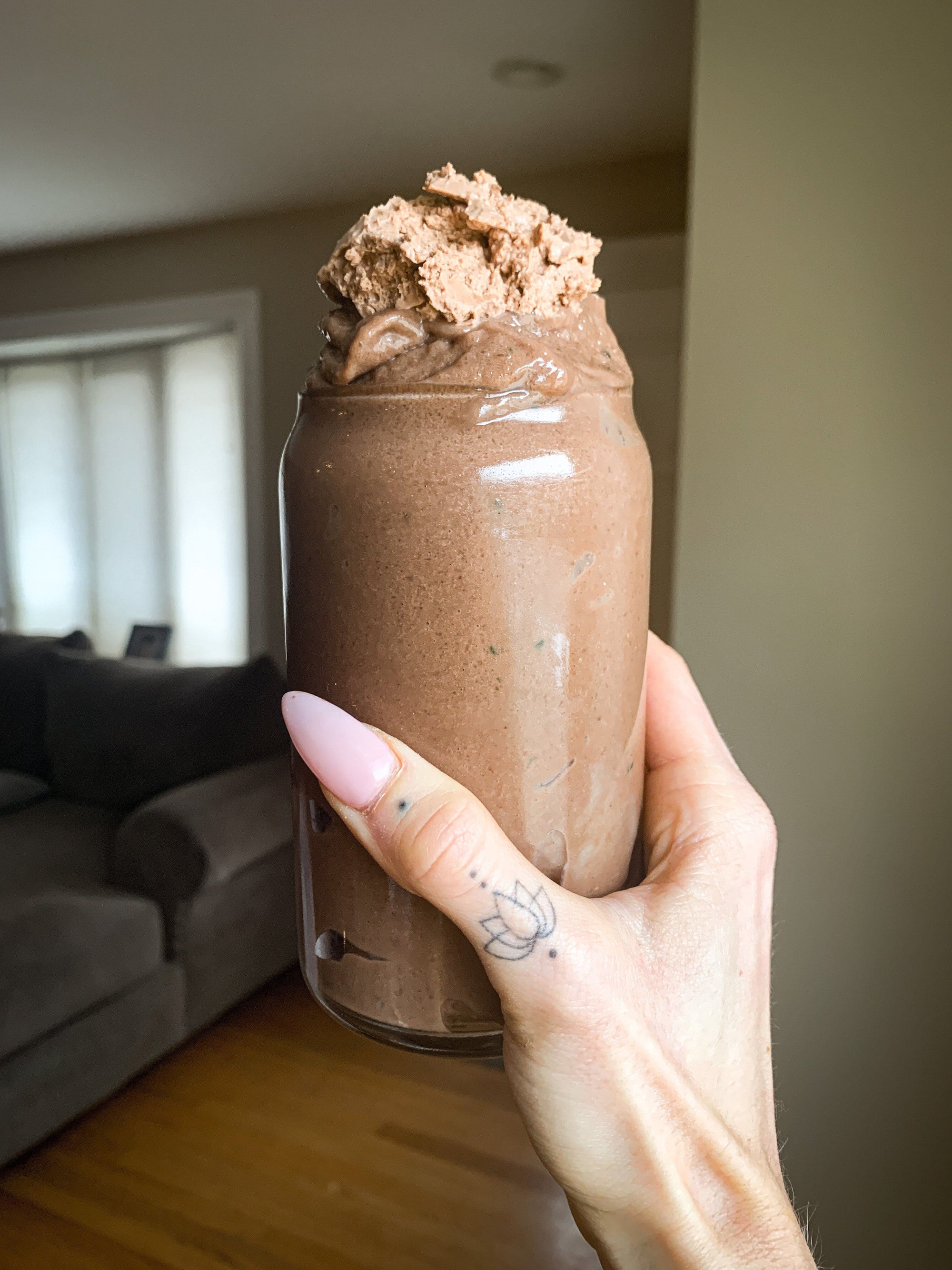 Papaya Protein Smoothie with Cacao