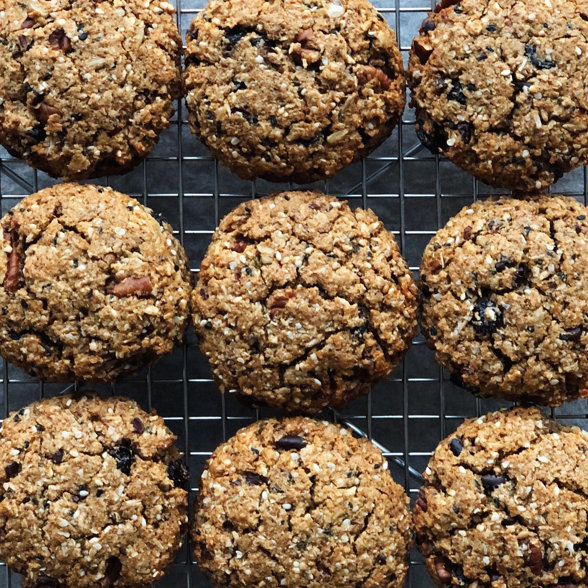 Kitchen Sink Breakfast Cookies