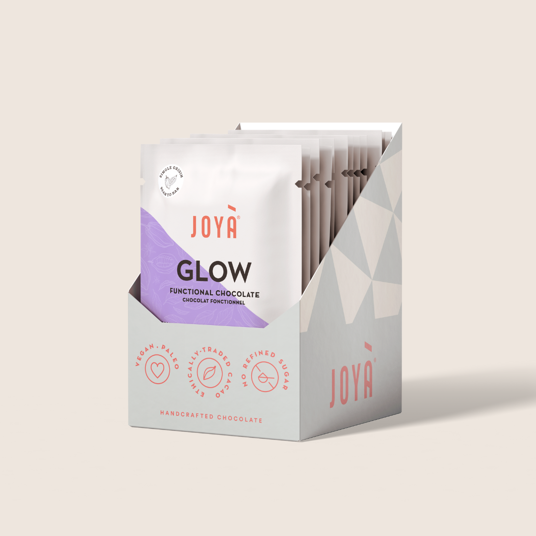 Glow Chocolate Bars in 12 pack box

          