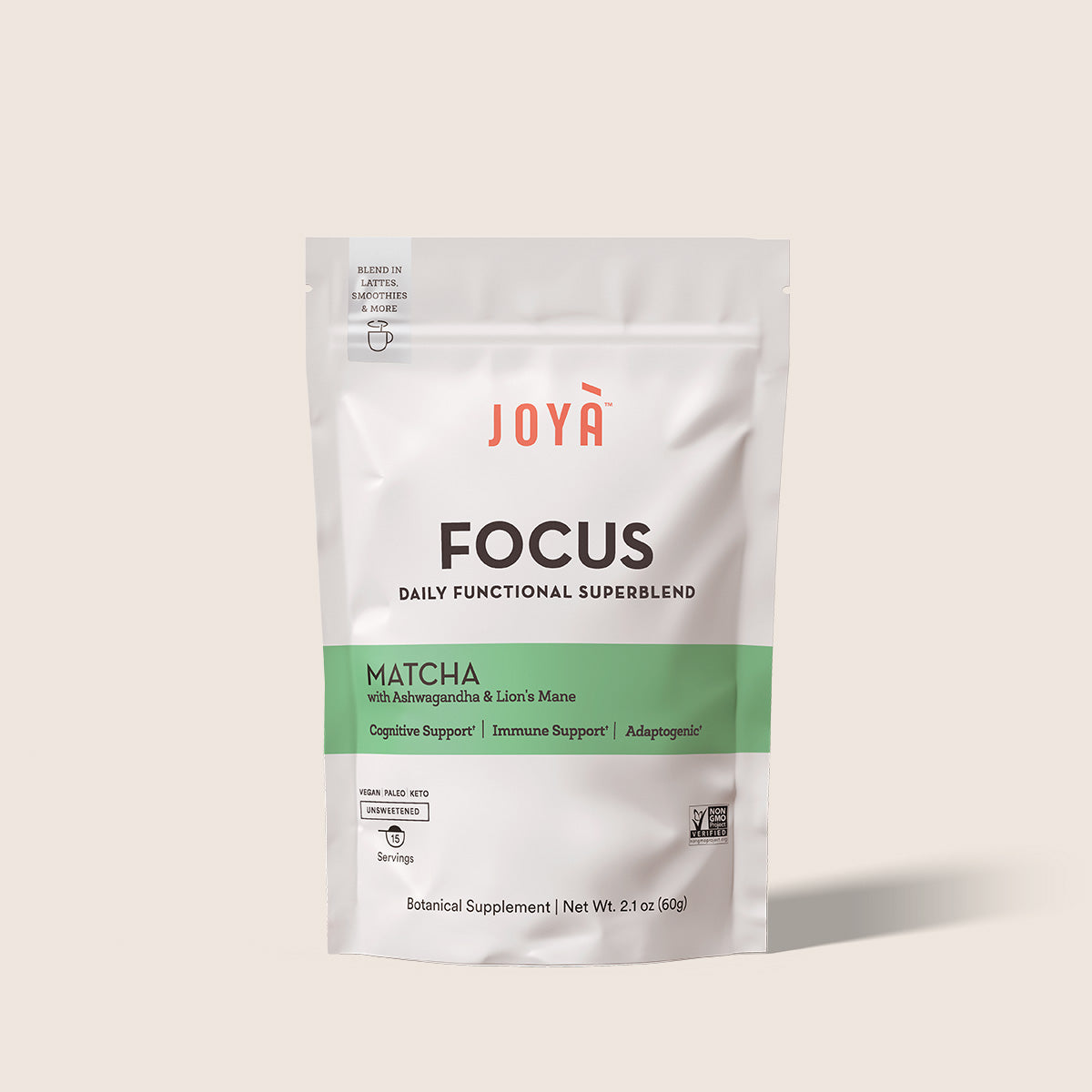 alt::JOYÀ Focus Superblend - 15 serving pouch~region::US