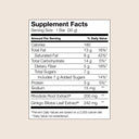 Focus Chocolate Supplement Facts

        